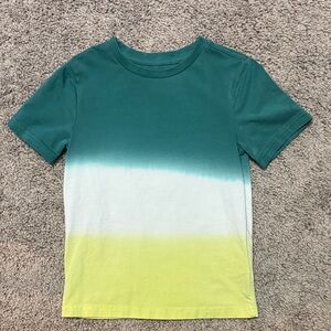Kids Tommy Bahama Teal White and Yellow T-Shirt size 5/6